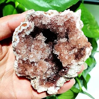 Amazon.co.jp: アメジスト結晶ナチュラルピンクアメジストストーン