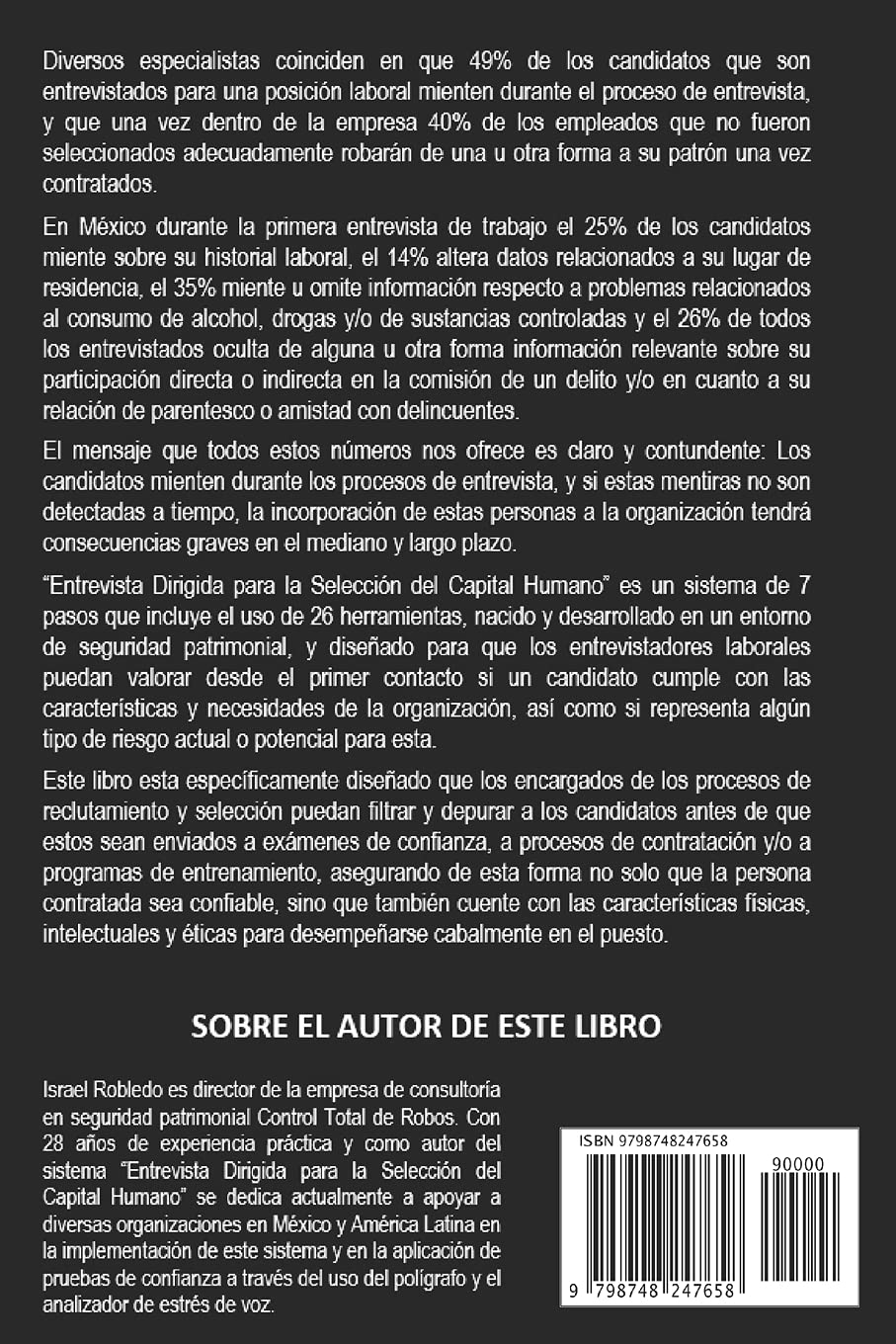 Descifrando la Mentira en la Entrevista Laboral: Sistema Entrevista Dirigida para la Selección del Capital Humano