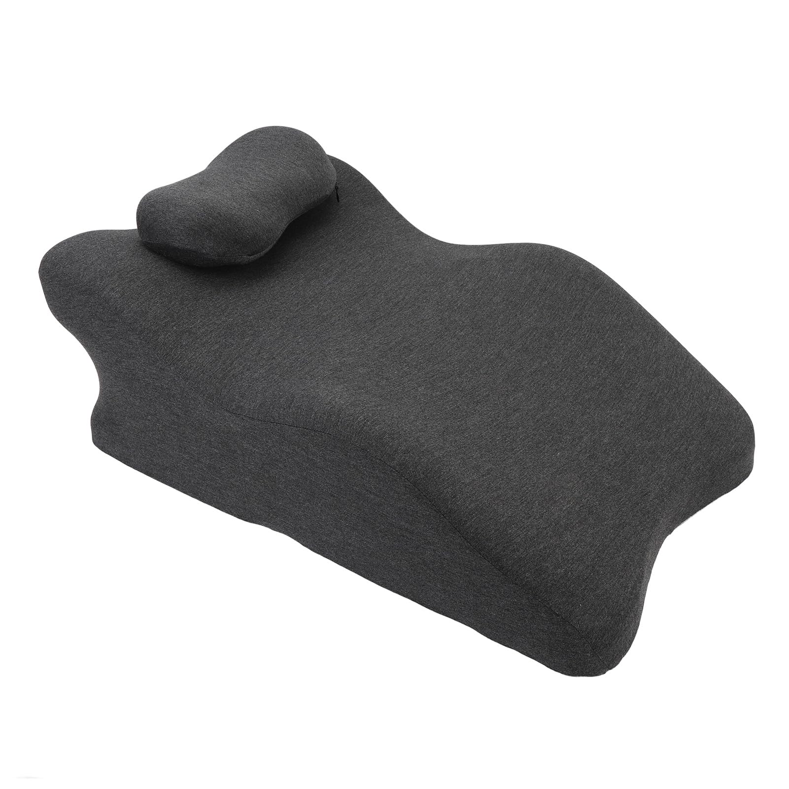 FILFEEL Cojín Elevador de Piernas para una Comodidad óptima en el Hogar, Salón de Belleza o Tienda - Gris Oscuro (Gris Oscuro)