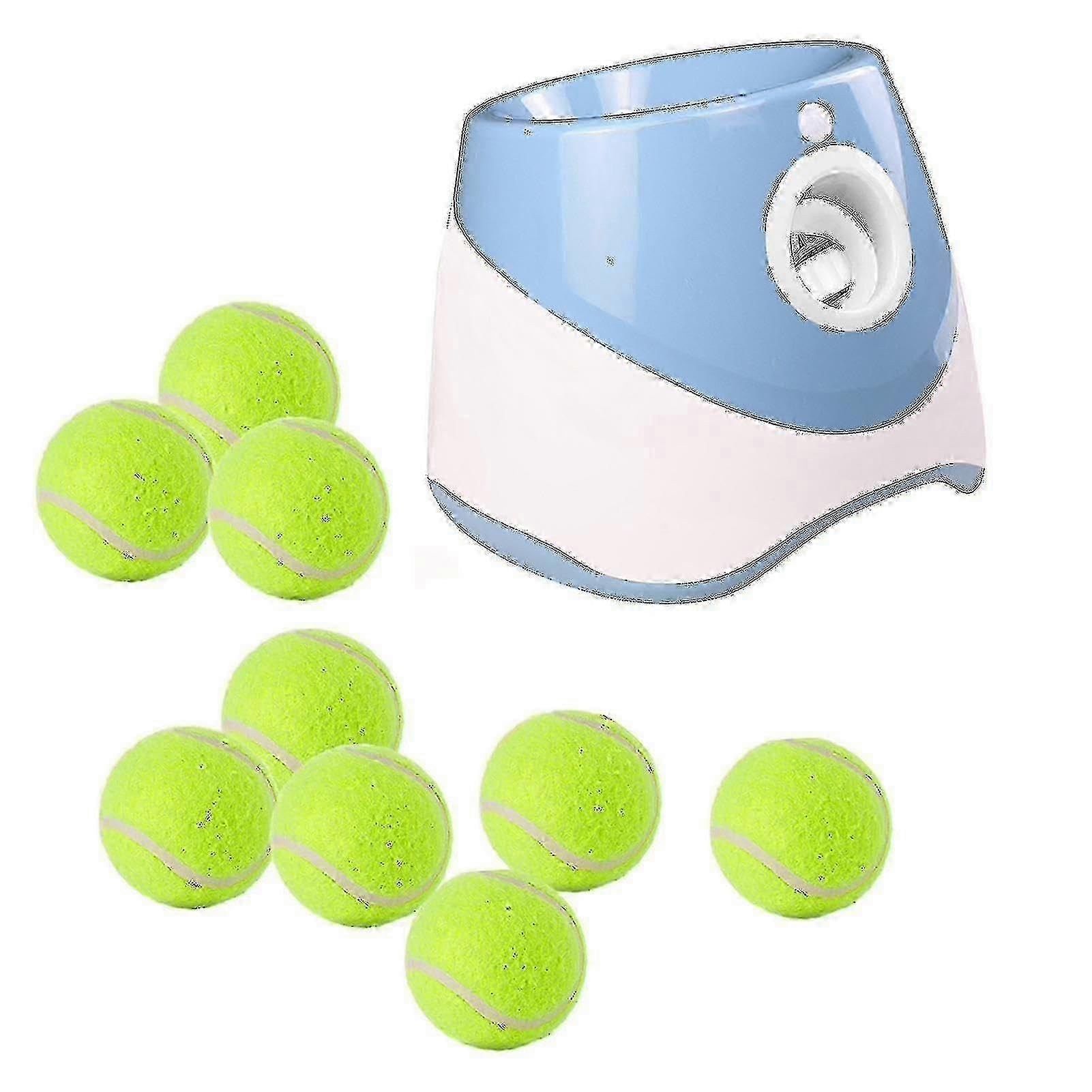 Lanceur de balles automatique pour chien avec 3/6/9 balles durable pour chiens de petite et moyenne taille