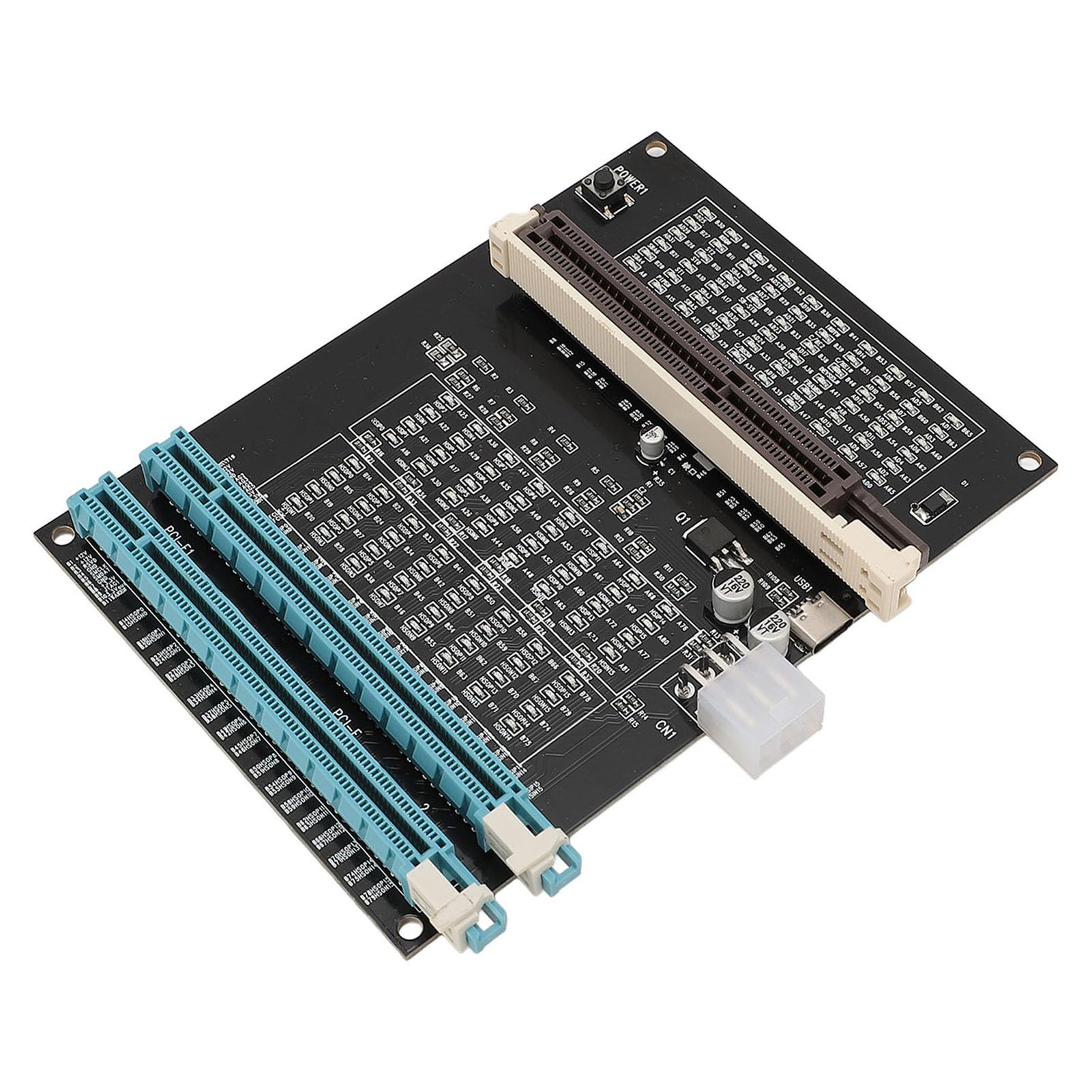 Walfront Probador de Tarjeta de Gráficos por Computadora con Light AGP PCI E Dual Propósito Pantalla de Video Tester de Diagnóstico de Tester Diagnóstico para Detectar Fallas