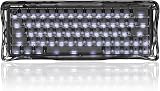 GravaStar Mercury V60 Magnetic Gaming Keyboard, 8000Hz Polling Rate, Rapid Trigger Keyboard with Hall Effect Switches, 0.005mm Precision, Hot-Swappable, RGB, Wired for Windows/Mac - Onyx Crystal - 1