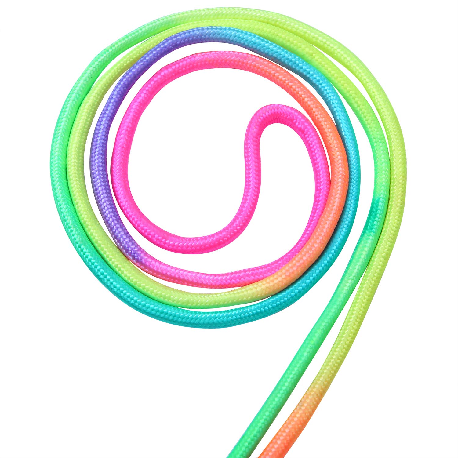 Snapklik.com : Elcoho 10 Pack Kids Rainbow Jump Rope Set Jumping Ropes ...