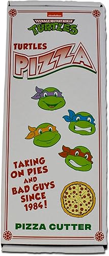 Miniatura 6 de Teenage Mutant Ninja Turtles Cortador de pizza Cortador de pizza TMNT Cortador de rueda de pizza TMNT Suministros de fiesta de pizza TMNT Con