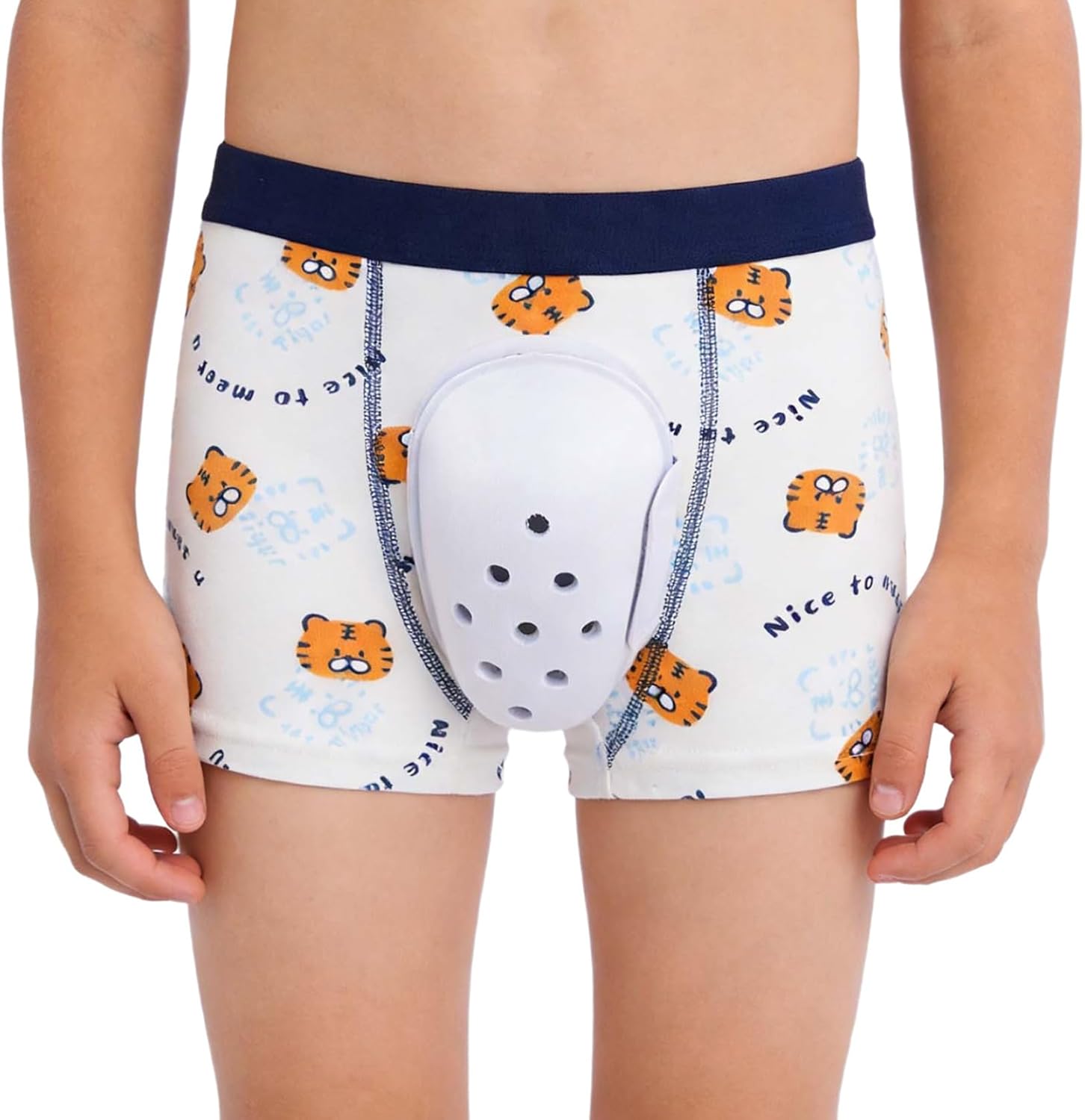 Shinsto Kids Boys Special Needs Adaptive Boxer Briefs Comfortable Circumcision Underwear for Casual Daily Wear