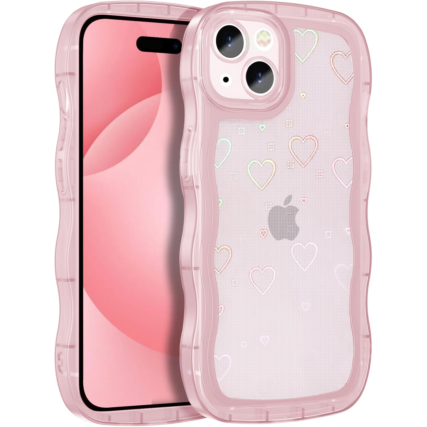 美品　iPhone 13 mini 128GB ピンク　ケースティファイ付き Amazon.co.jp: MuZiF iPhone 13 Mini 用 ケース 対応 クリア 可愛い