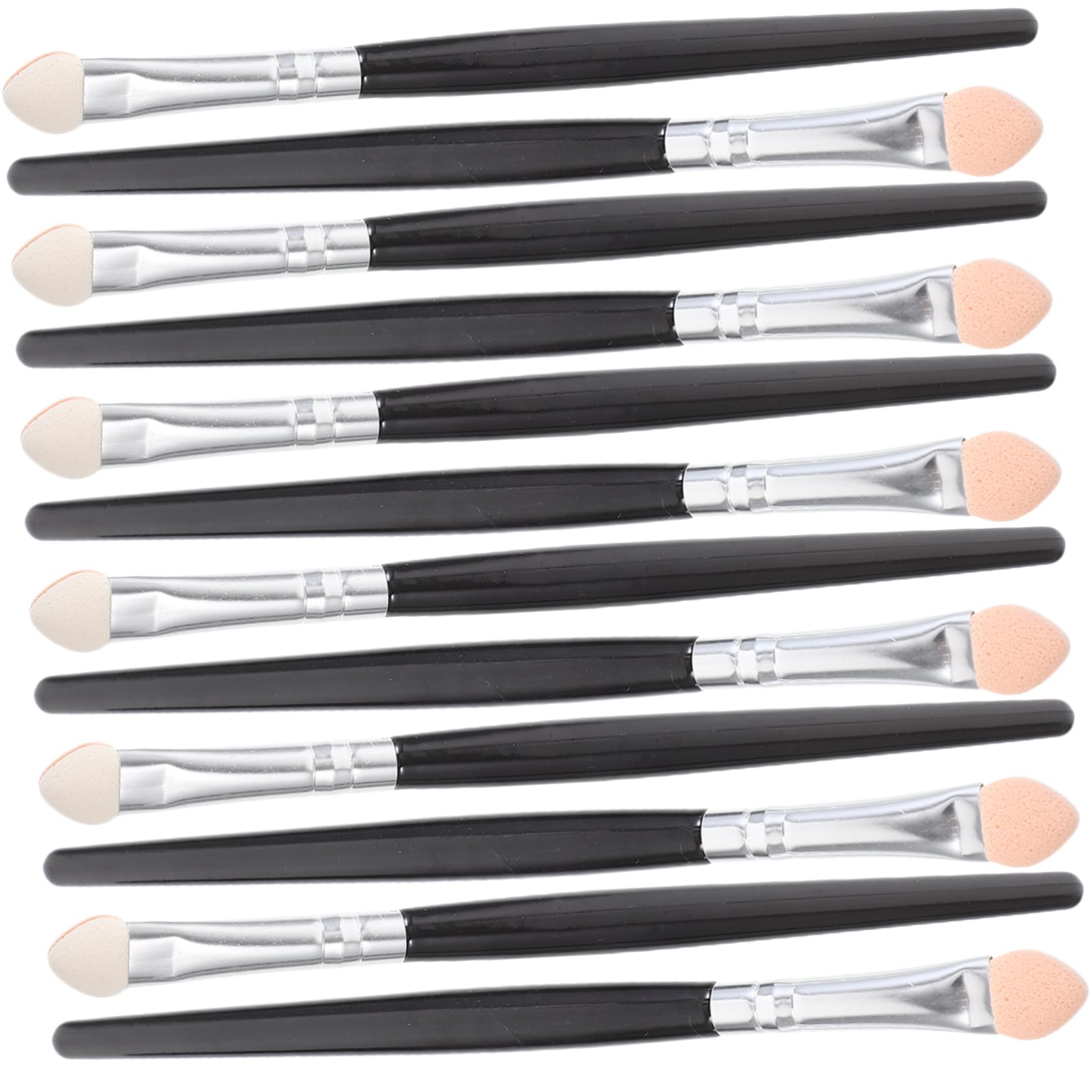 STOBOK 4 Sätze Runder Schwamm Pinsel Flauschiger Lidschattenpinsel Detail Schrubber Pastell Schaum Pfanne Pastell Schwamm Malschwamm Malschwamm 48 Stück * 4