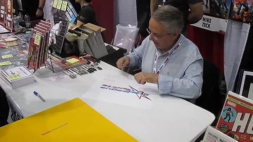 Miniatura 4 de Mike Zeck, Creator of Venom Signed Lithograph 11x17 Secret Wars 8 with FE COA + PROOF of signing. Symbiote Eddie Brock, Spiderman 3, Secret Wars,