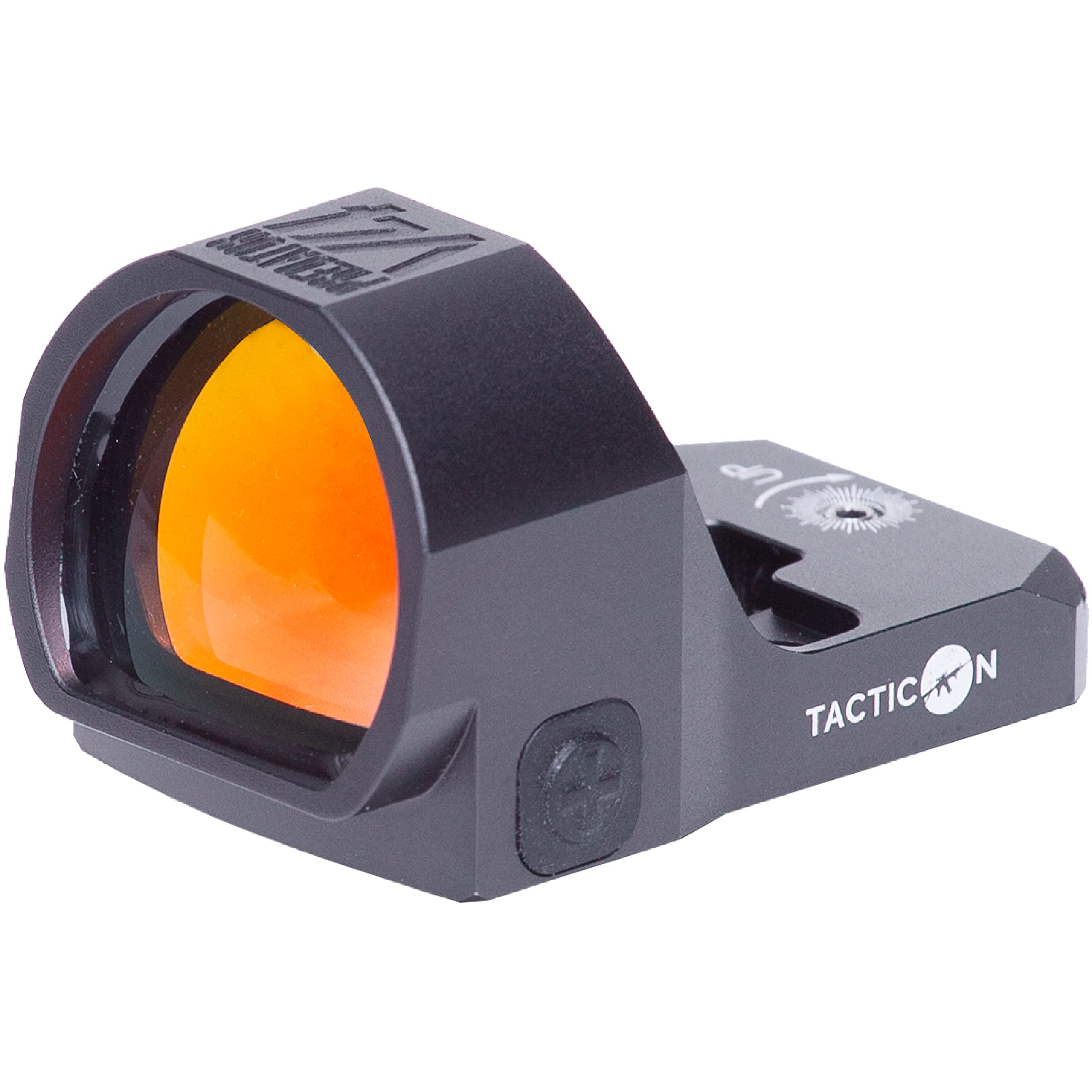 Tacticon Predator V4 Compact Reflex Red Dot Sight – Auto-Off Shake Awake + 3 Reticles – RMR Footprint Red Dot Optic – 50,000hr Battery Life – Includes Tools, Cover & Mounts