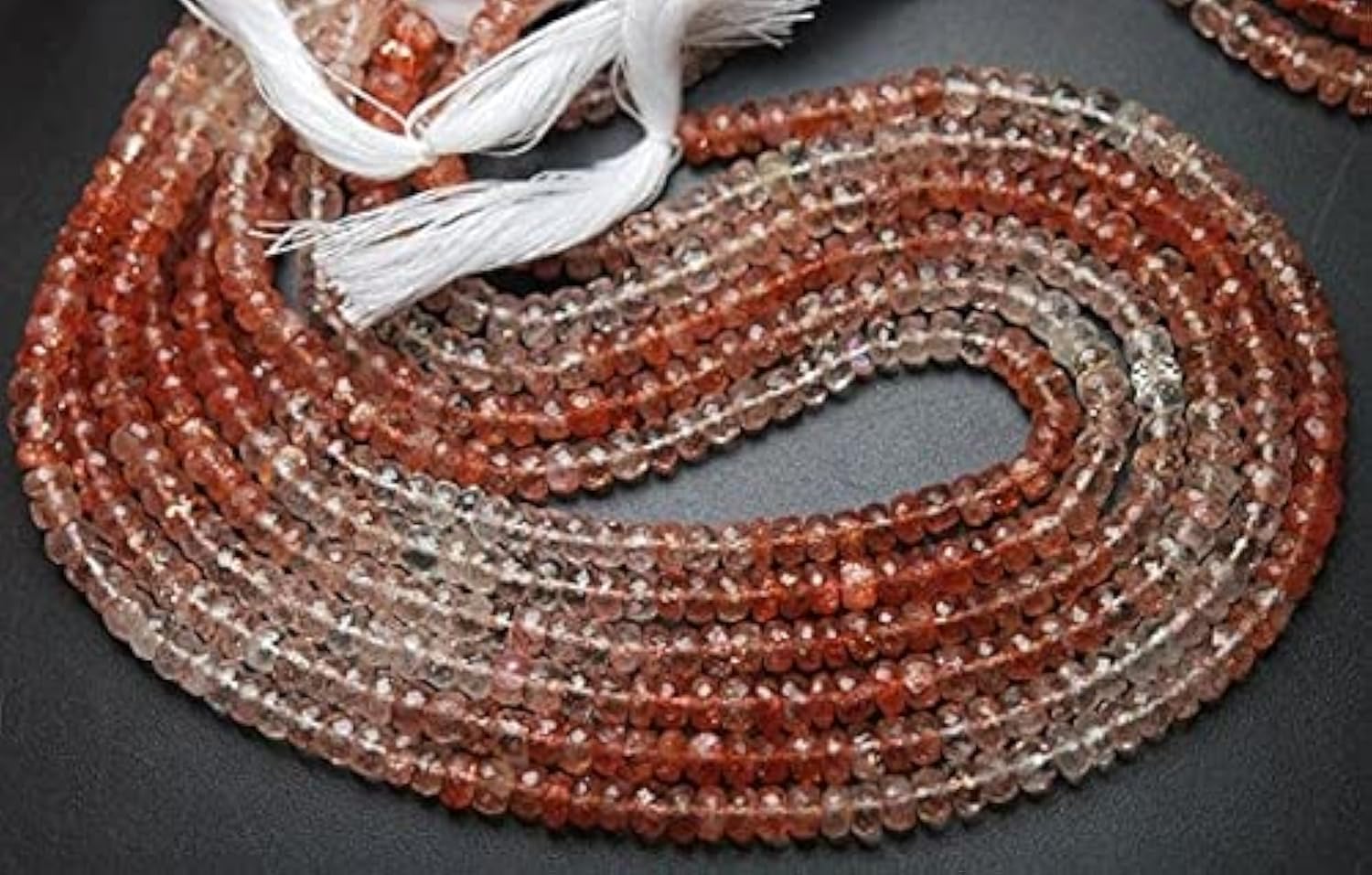 Pierre de soleil africaine facettée 5mm pour insuffler de la lumière à vos bijoux