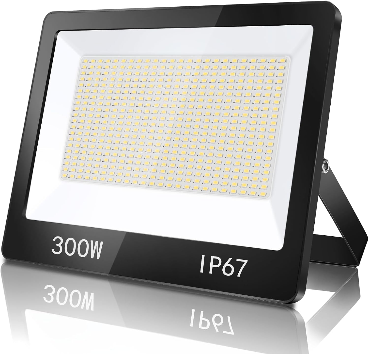 Projecteur LED Exterieur 300W, IP67 Imperméable Spot LED Extérieur Avec Transformateur, 30000LM 7000K Blanc Froid Eclairage de Sécurité Pour Terrasse, Jardin, Garage, Usine, Stade