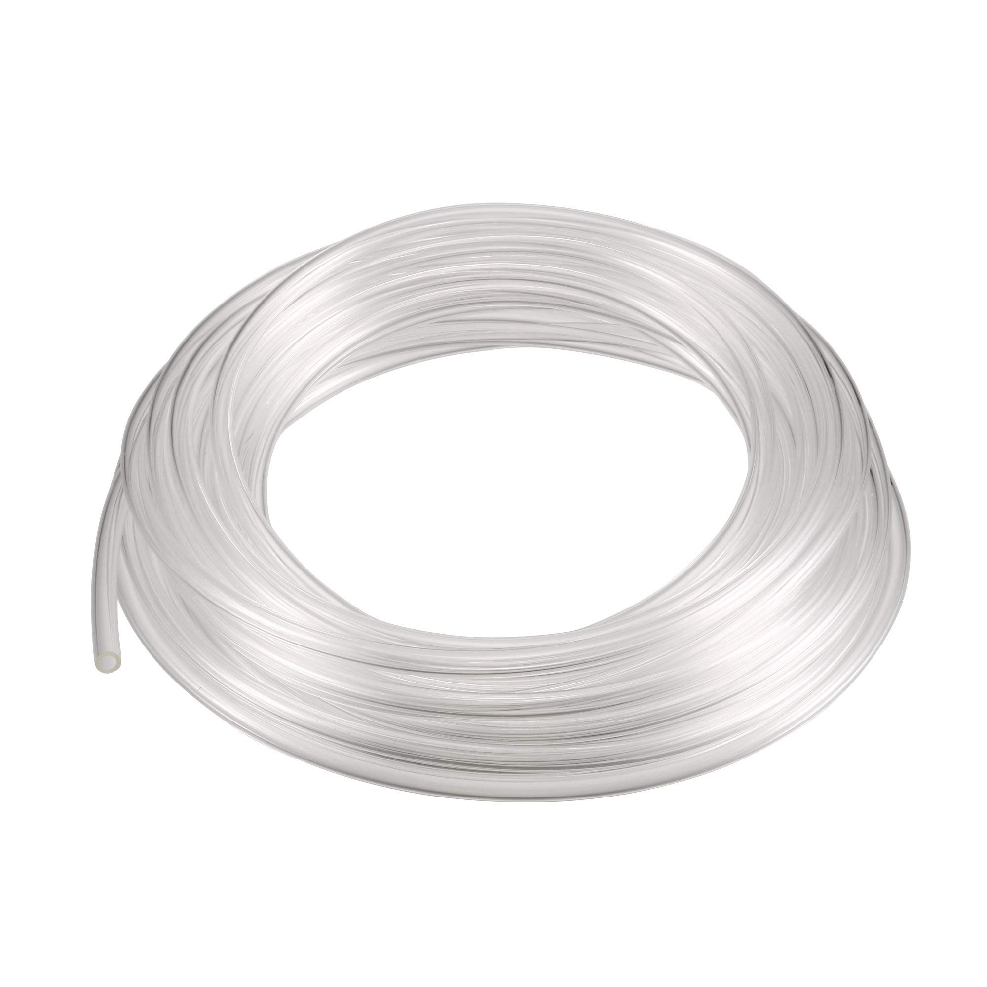Uxcell Transparent Sourcingmap 4Mm X 2.5Mm Polyurethane Pneumatic Pu Air Tube Tubing Pipe 6M Long