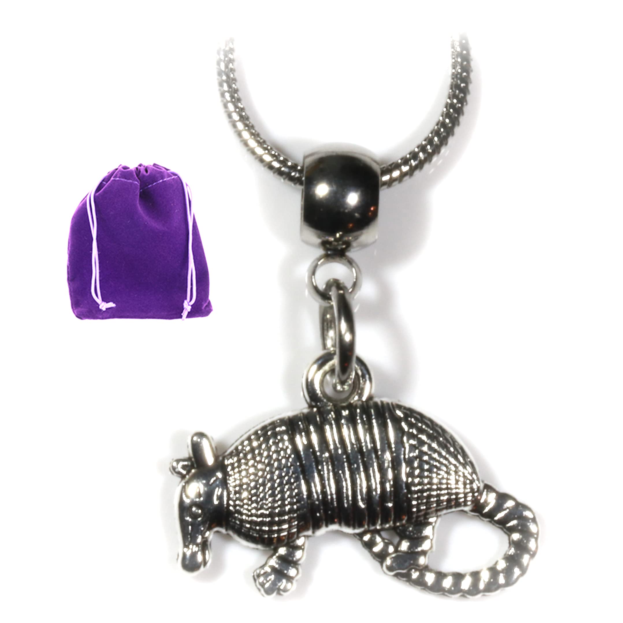 Dave The Bunny Armadillo Charm Jewelry