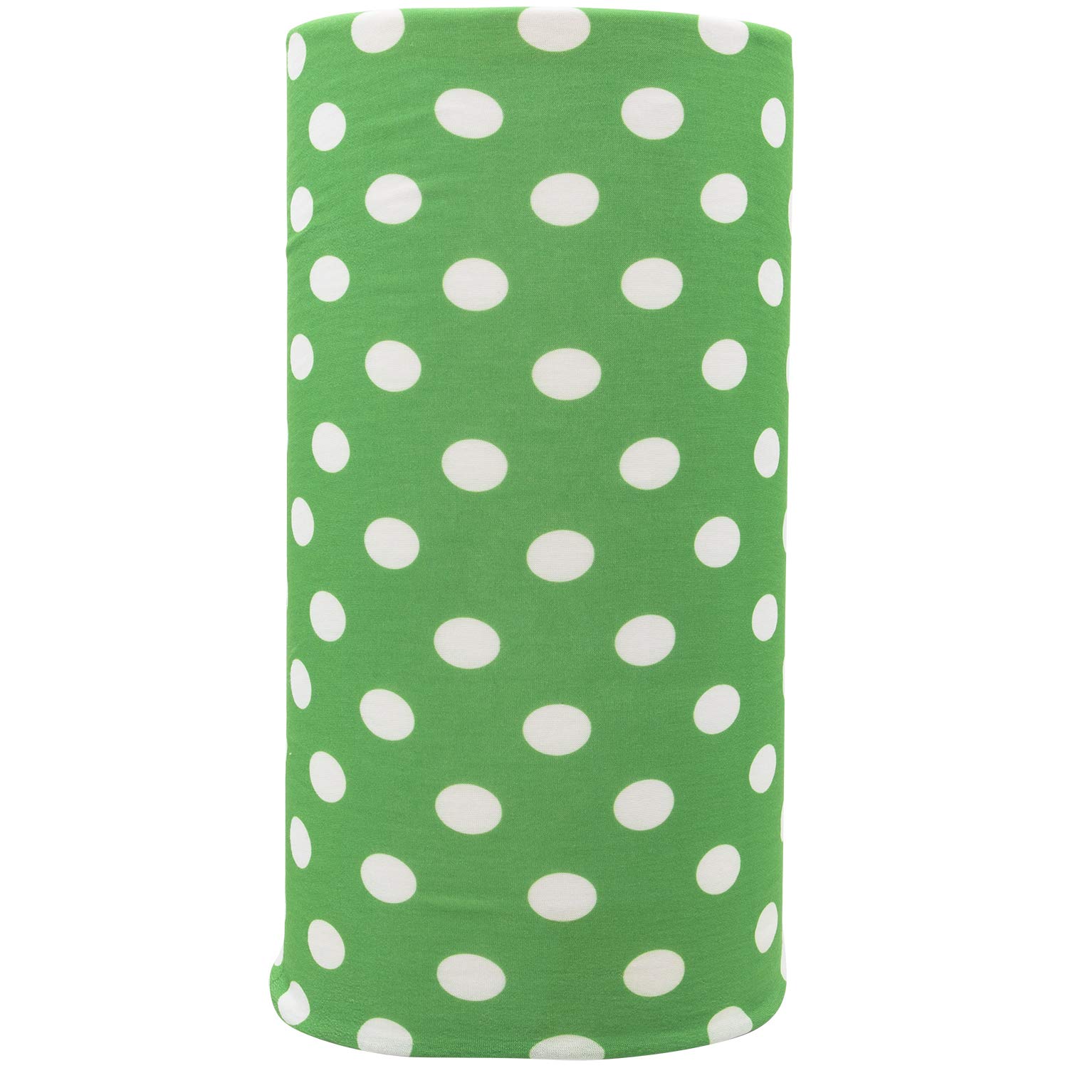 Bandana.com Purple Polka Dot Tube Headbands - Dozen Packed
