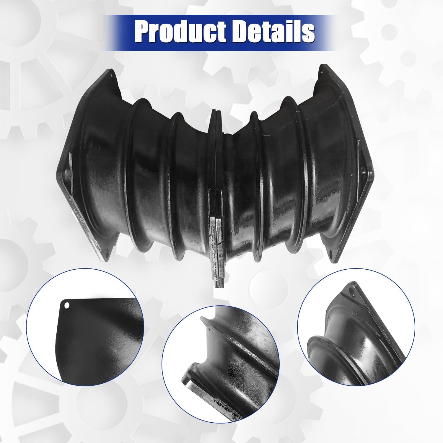 60879-000L One Pair New Bolster Springs Fits for Hendrickson HN 402/462/522 Series 04/96-Current 60879000L 85106467 (2 PCS)