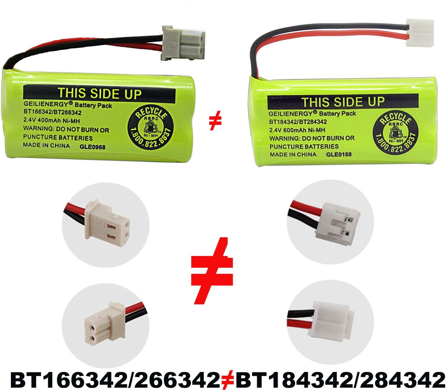 Watch Battery 364 2-Pack Replacement Battery For Vtech/DECT