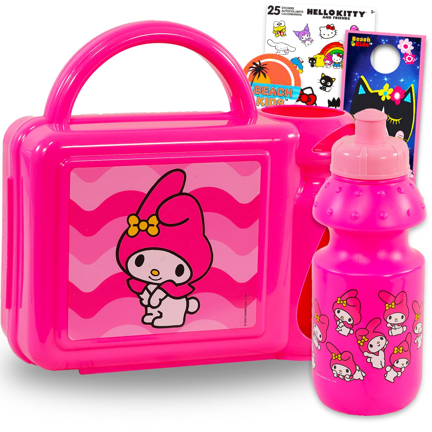 Amazon.com: My Melody Lunch Box Set - Bundle with Bento Style