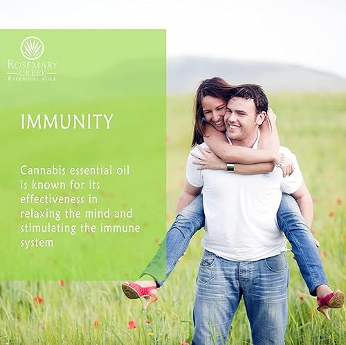 Miniatura 6 de Aceite esencial de cannabis (Cannabis Sativa)  100% puro y natural  Grandes propiedades relajantes  por Rosemary Creek Essential Oils (0.3 fl oz