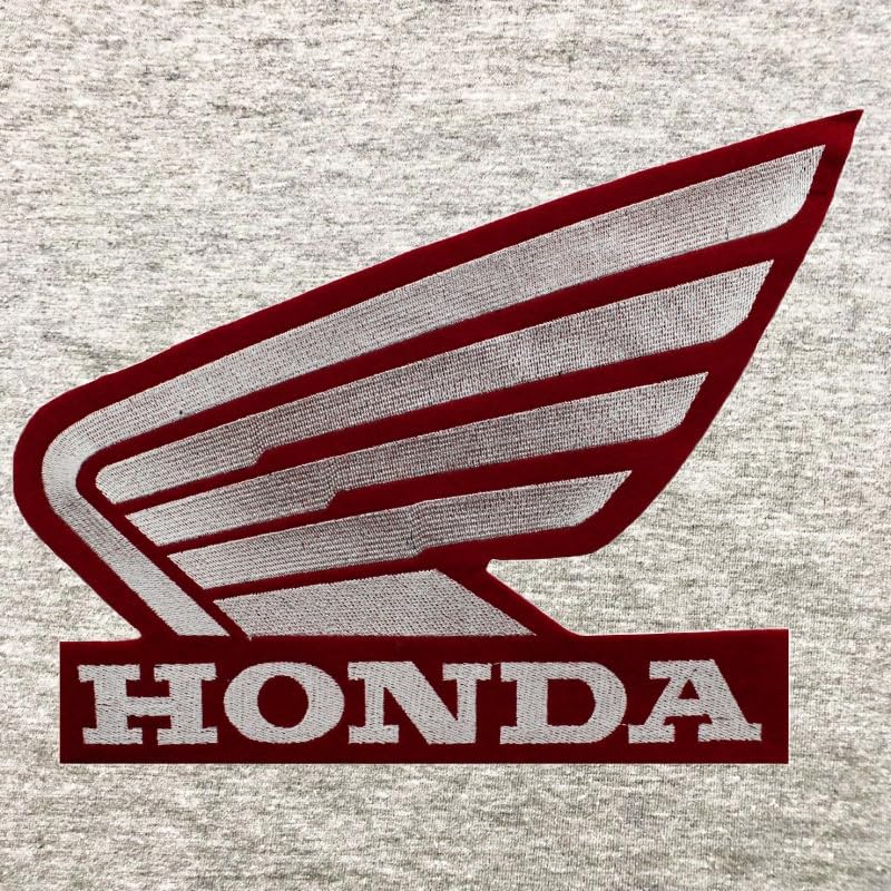 Patch brodé Honda pour personnaliser le dos d'un blouson moto