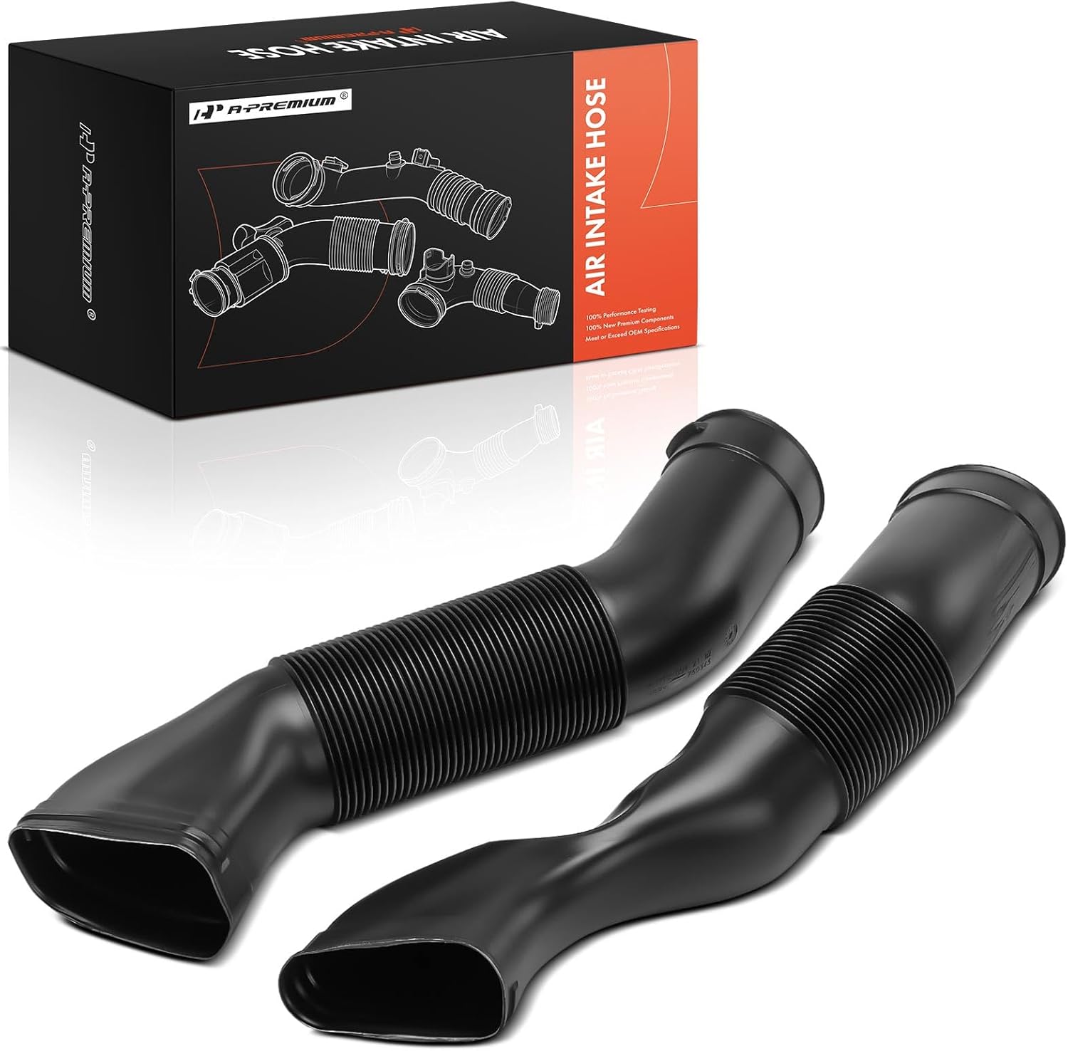 A-Premium Engine Air Clean Intake Tube Hoses Compatible with Mercedes-Benz CLS500 2006, CLS55 AMG 2006, E500 2003-2006, E55 AMG 2003-2006, Air Filter Housing to Engine