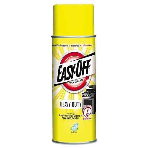 EASY-OFF 87979CT - Limpiador de horno resistente aroma fresco espuma aerosol de 145 onzas caja de 12