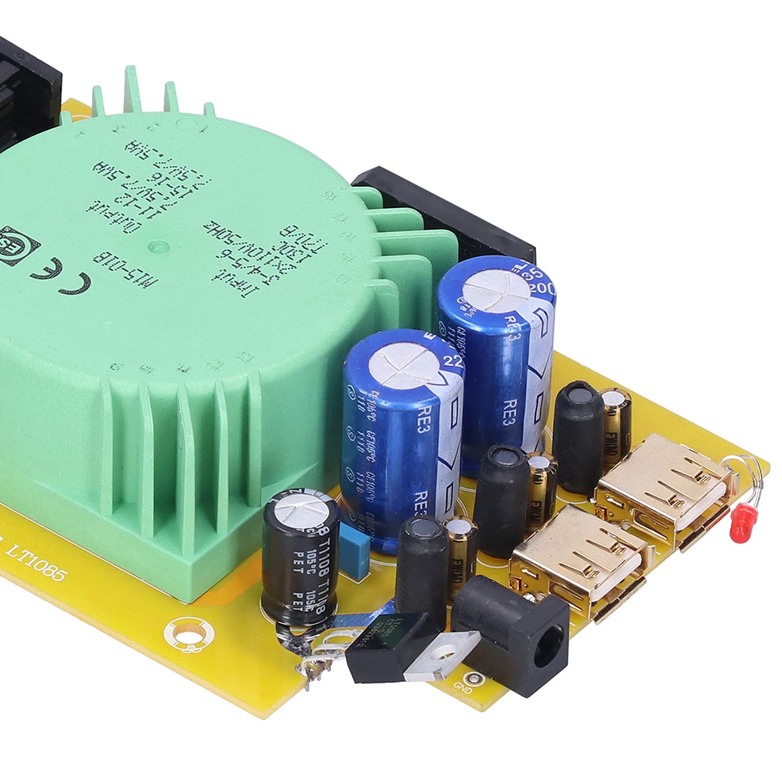 Moduł Regulatora 15VA Płyta Stabilizatora Napięcia PCB Podwójne Wyjście 230VAC Wejście do DC 5V USB 2.5A Moduł Zasilacza do Naprawy Stołu Testowego Elektroniki