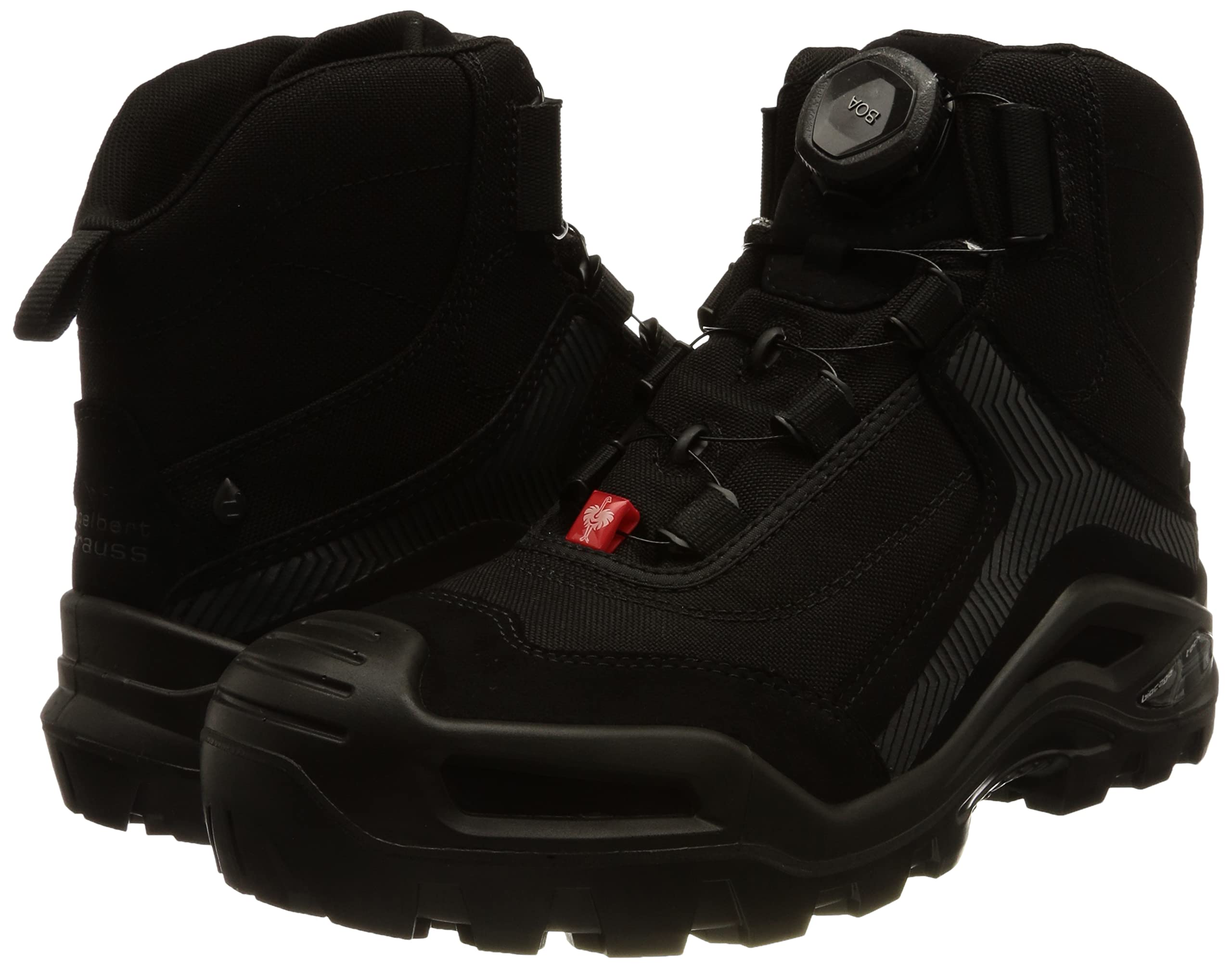93655-43/black Sicherheitsschuhe Kastra Mid, 43,7Schwarz