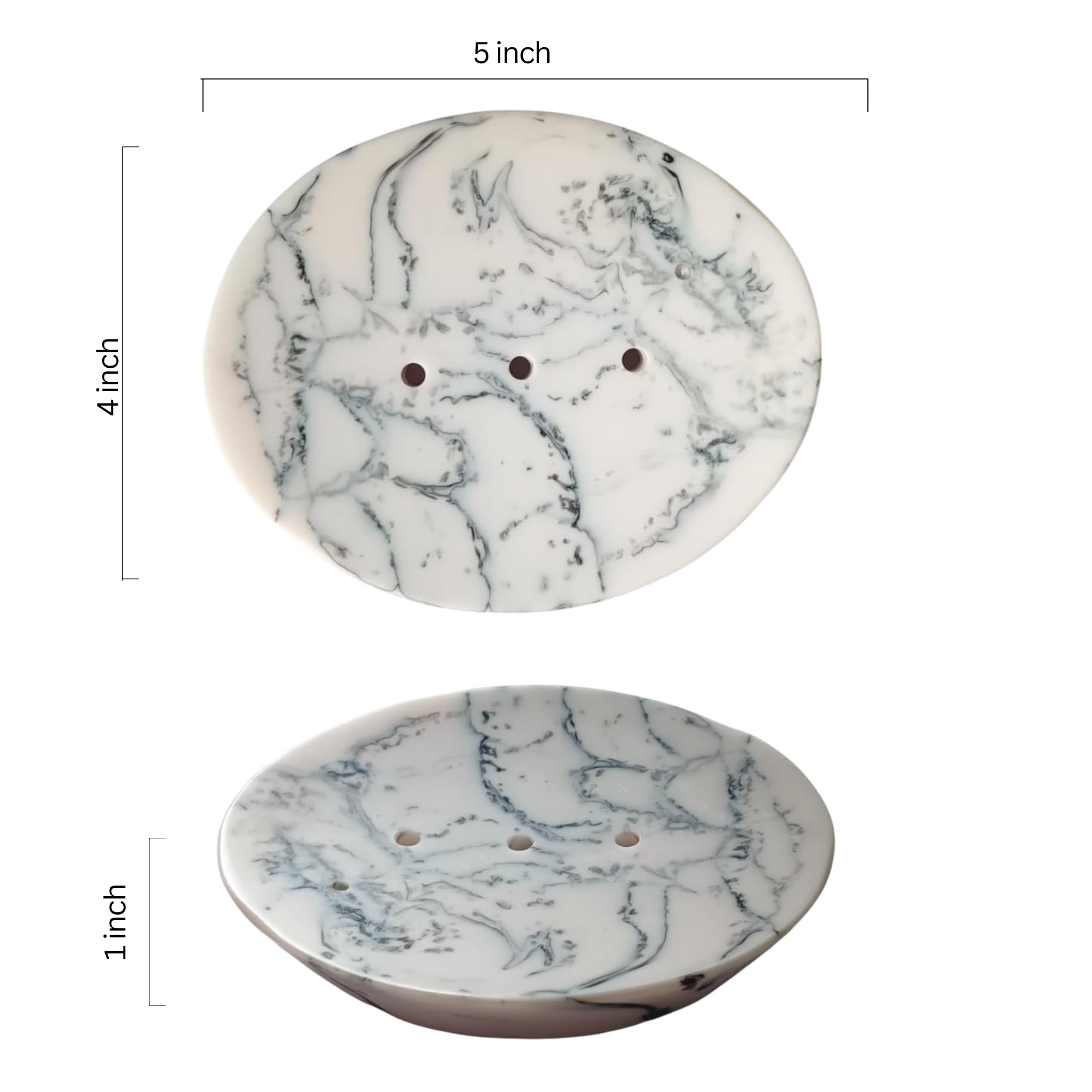 Ajuny Soap Dish Soap Holder Shower - Image 3