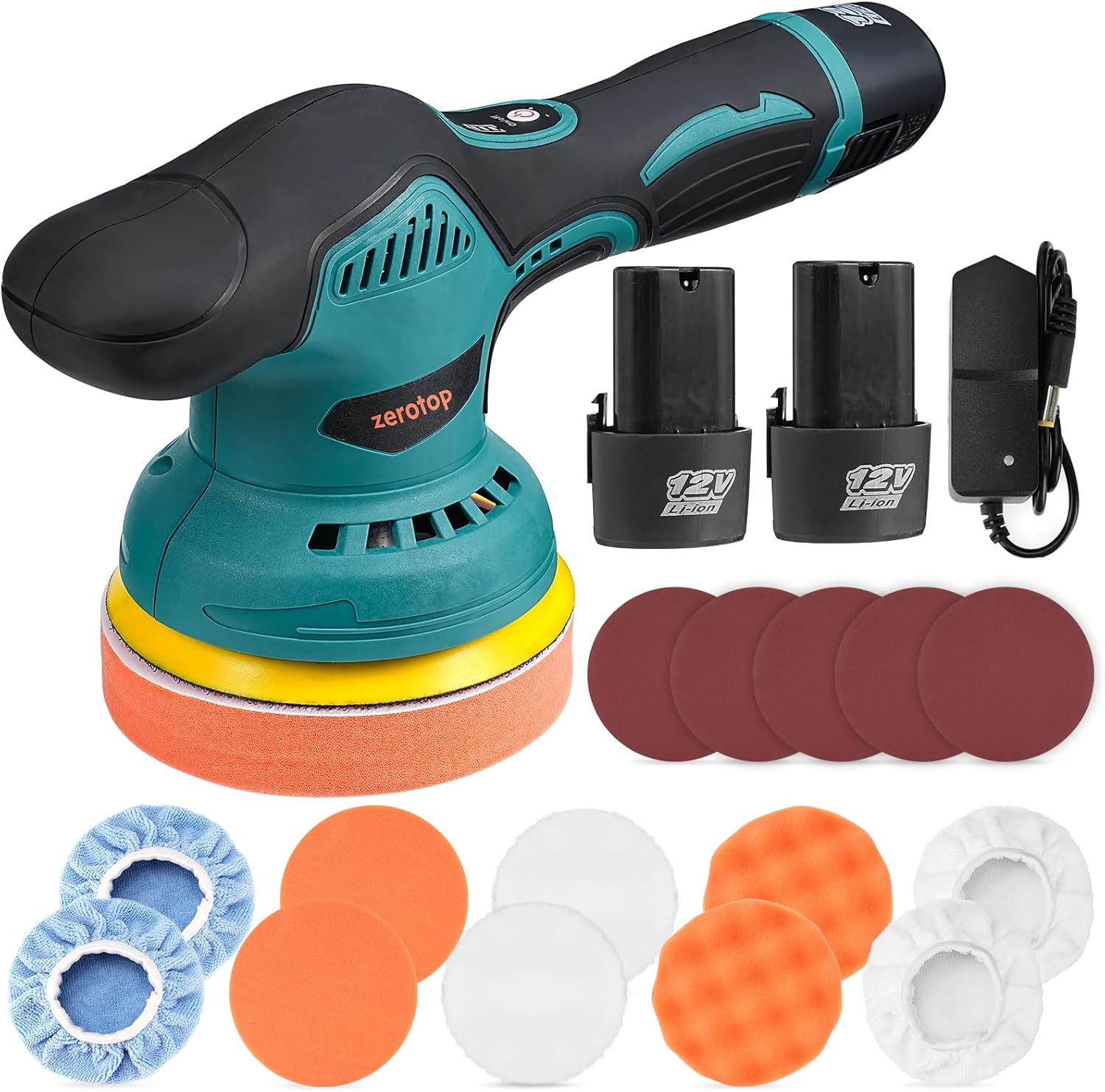 zerotop Polisher Buffer Cordless Car Furniture Polishing Machines