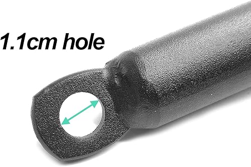 Miniatura 3 de Weight Plate Loading Pin Cable Pulley System Attachment with Carabiner, for LAT Pulldown Gym Machine Workout Olympic Standard Plates Lifting Home