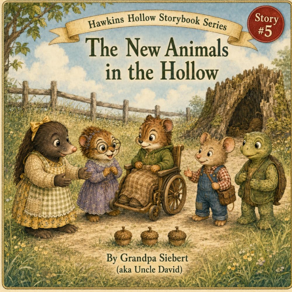 The New Animals In The Hollow (Hawkins Hollow Storybook Series)