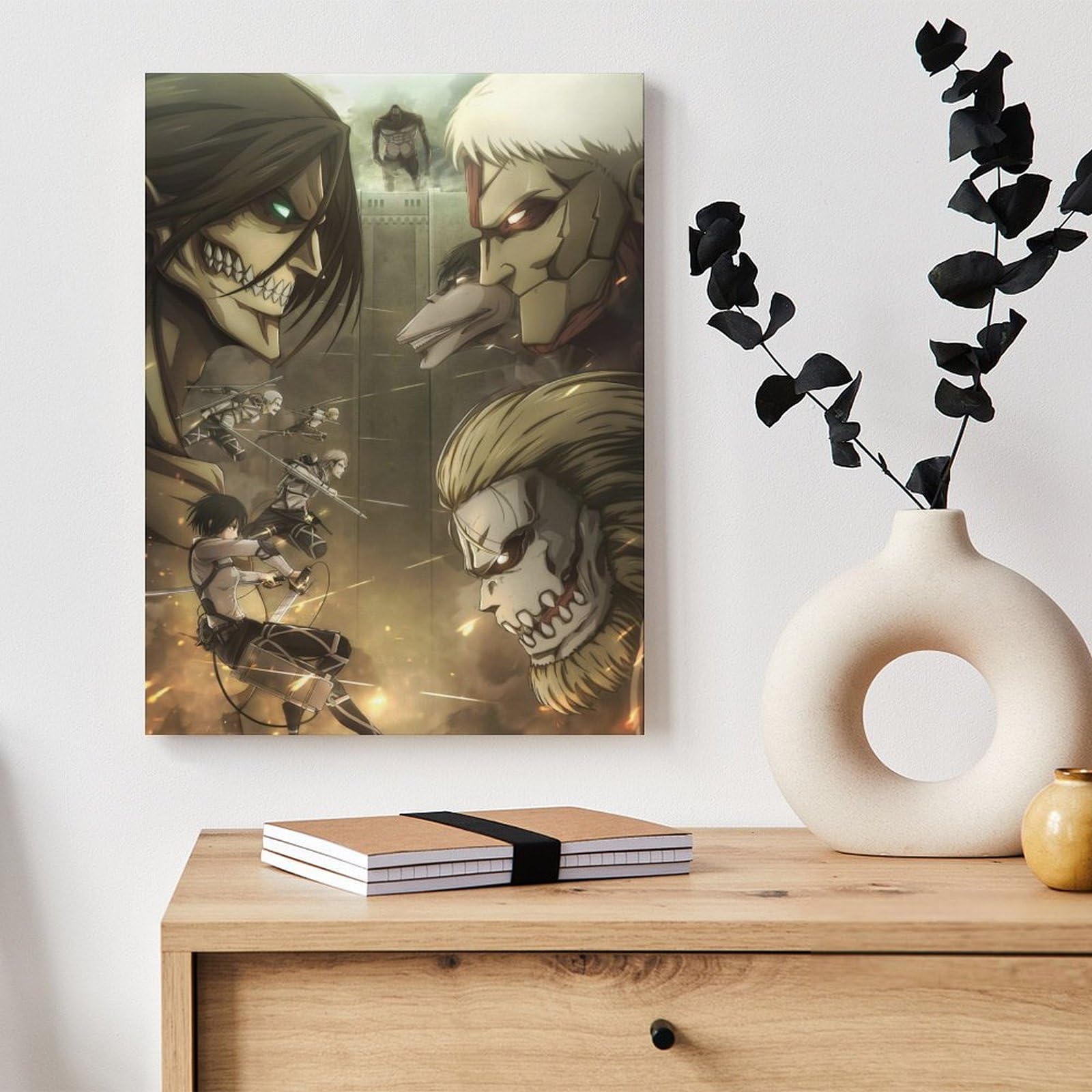 Amazon.co.jp: アートパネル 進撃の巨人 装飾画 30x40cm モダン