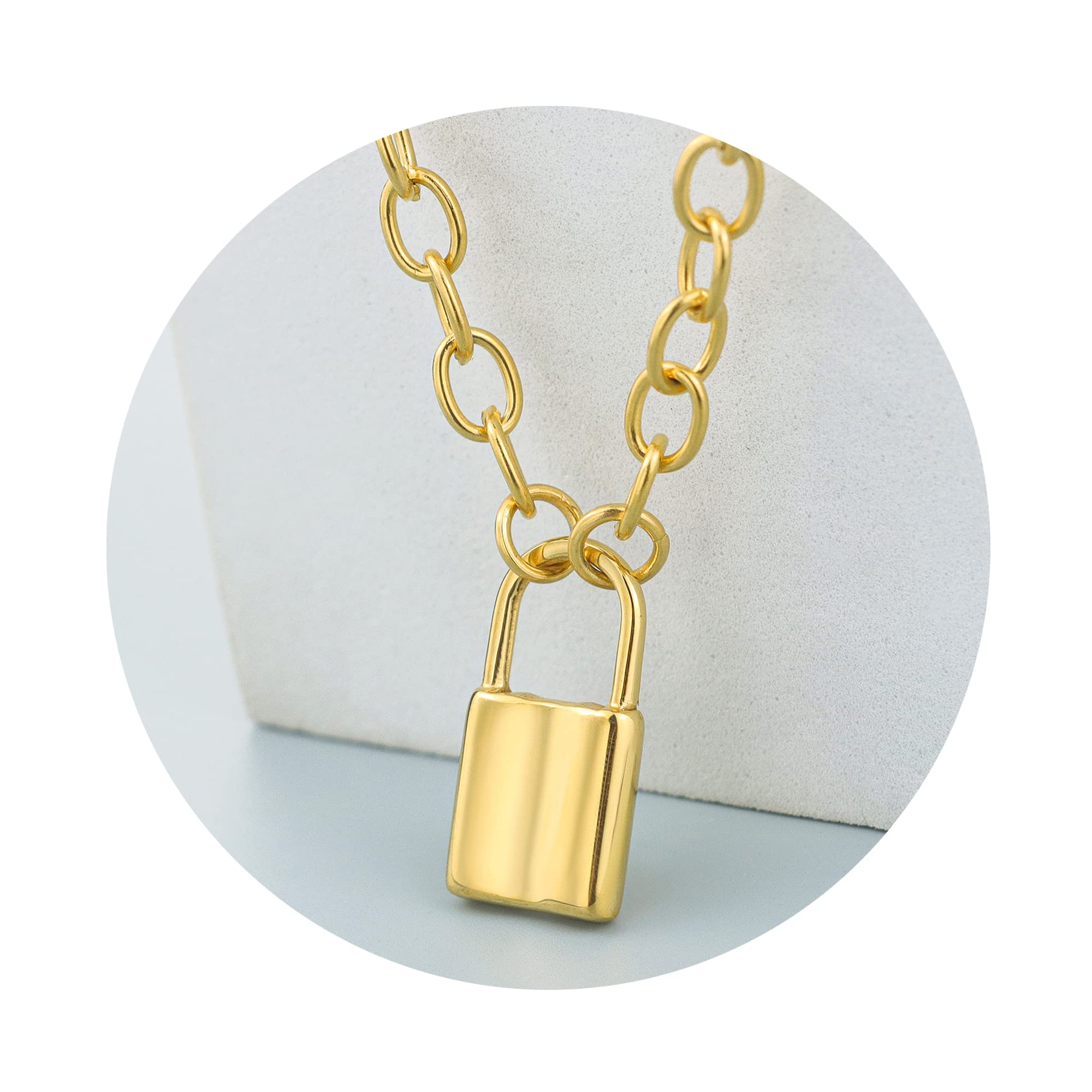 Buy SANNYRA Lock Pendant Necklace 
