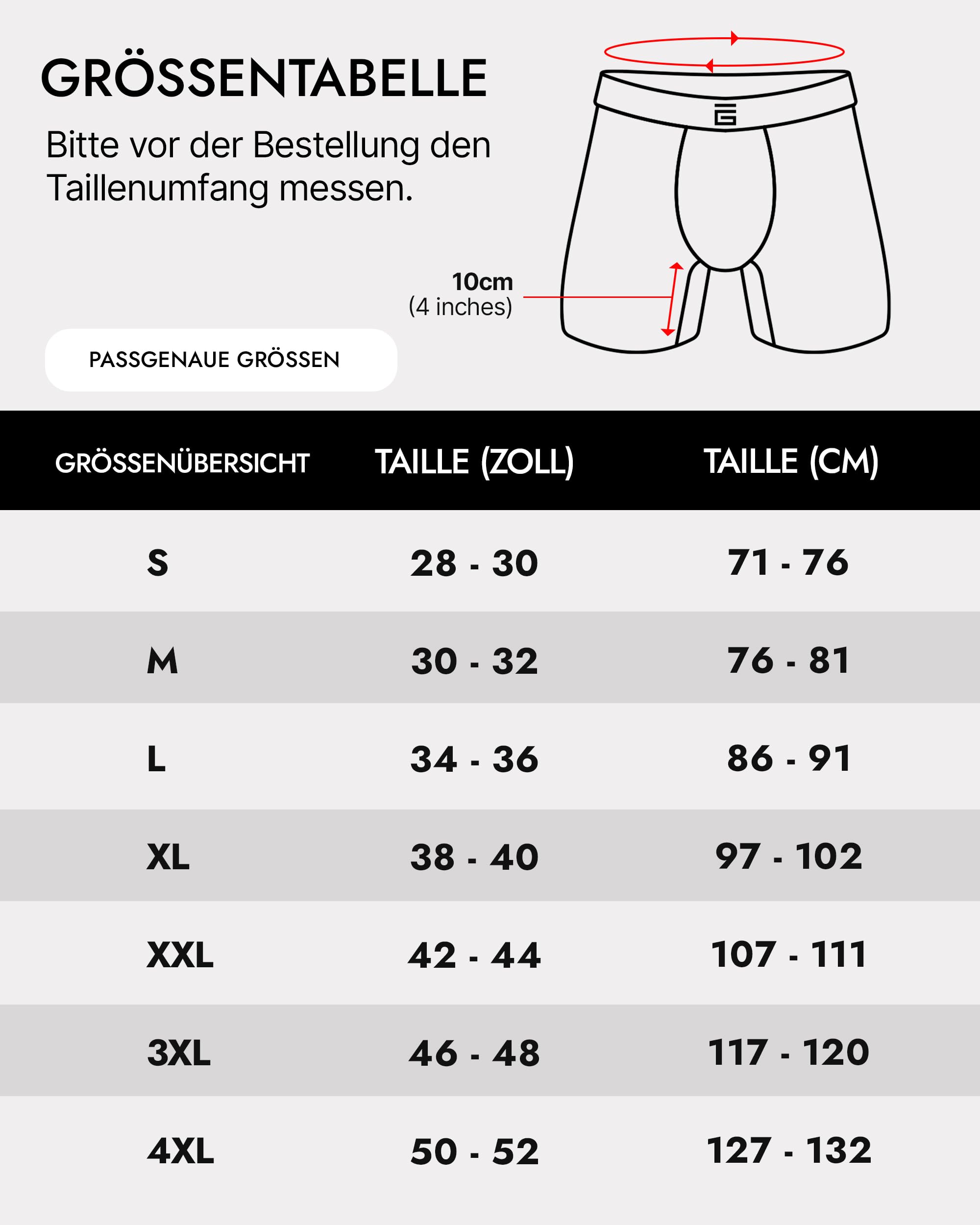 Giovici Boxershorts Herren aus Bambus Viskose, atmungsaktiv, Anti-scheuern, samtweich, kein Aufrollen – Unterhosen Männer im Multipack