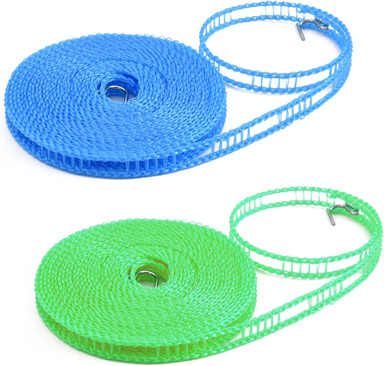 Filo Per Stendere Bucato Con Anima In Acciaio - 2x30 Metri, Portata 200 Kg | Per Esterno E Campeggio - Foto 6