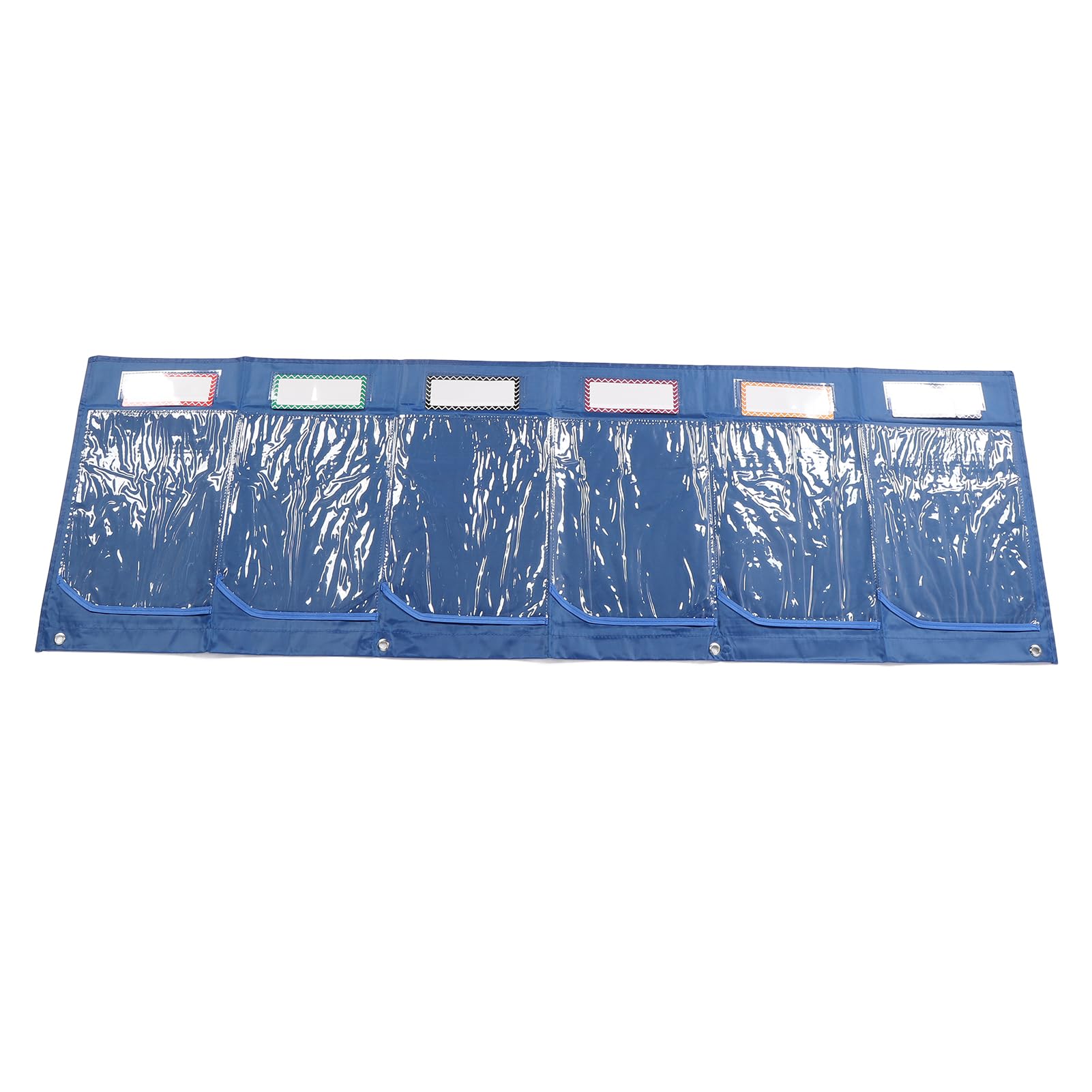 Klassenzimmer 6-Pocket Storage Pocket Chart - Wand für Zeichnung Unterricht Demonstrationen Hausaufgaben & Bildungsbedarf Ideal für Lehrer und Studenten