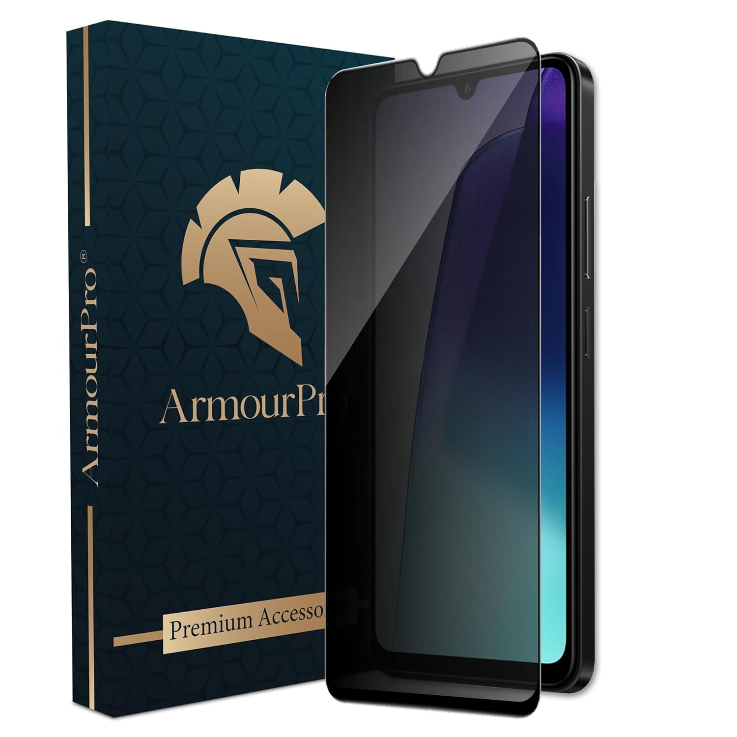 ArmourPro Military Grade Privacy Tempered Glass Screen Protector for Redmi 14C (6.88 Inch) With Installation Kit | Edge-to-Edge Protector Coverage | Black ArmourPro Military Grade Privacy Tempered Glass Screen Protector for Redmi 14C (6.88 Inch) With Installation Kit | Edge-to-Edge Protector Coverage | Black