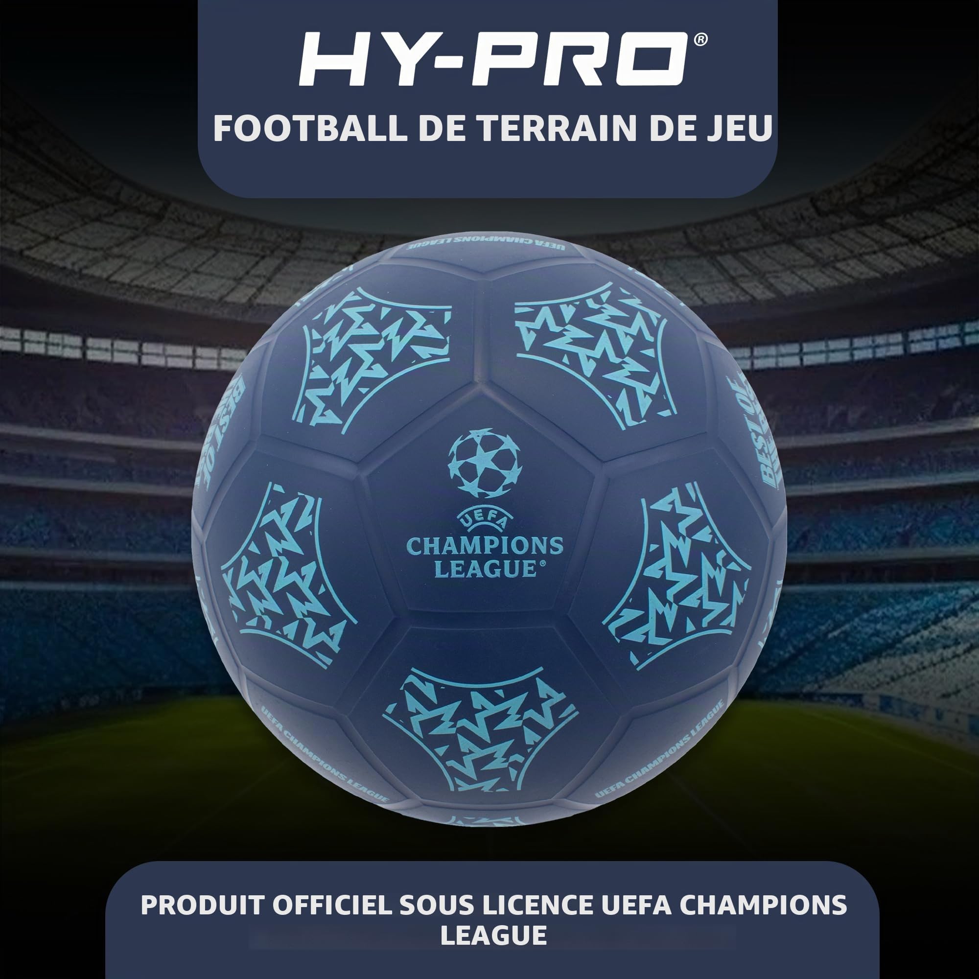 Hy-Pro Ballon de Jeu | Football pour Enfants | Intérieur extérieur Jardin Plage Jeu