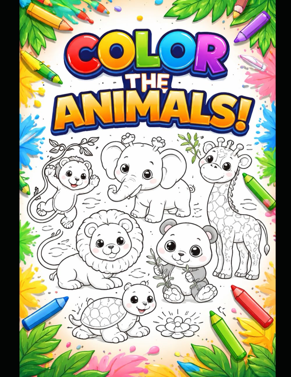 My First Animal Coloring Book