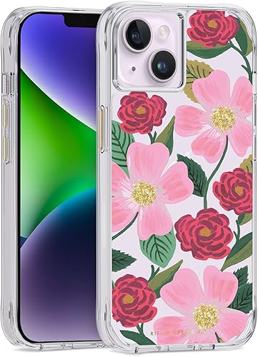 Miniatura 9 de Rifle Paper Co. - Funda para iPhone 14 Plus funciona con cargador inalámbrico protección contra caídas de 10 pies Bonita funda para iPhone de 6.7