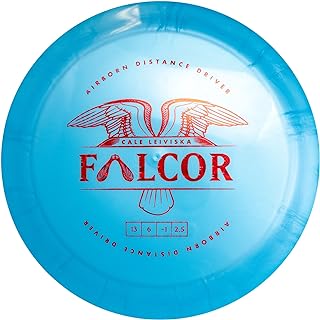 Prodigy Disc Cale Leiviska 500 Falcor | Overstable Distance Driver | Comparable Flight to Innova Destroyer | Extremely Glidey and Consistent Flight | Prodigy Collab Series | Colors May Vary