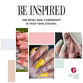 Revel Nail Dip Powder - Brown Nude Powder Dip Nail Polish, Chip Resistant Dip Nail Powder with Vitamin E and Calcium, DIY Manicure, Wink