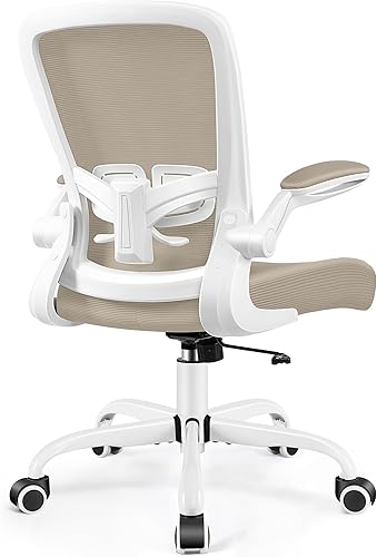Miniatura 8 de FelixKing Silla de oficina, silla de escritorio ergonómica con altura ajustable y soporte lumbar, silla giratoria de escritorio para computadora con