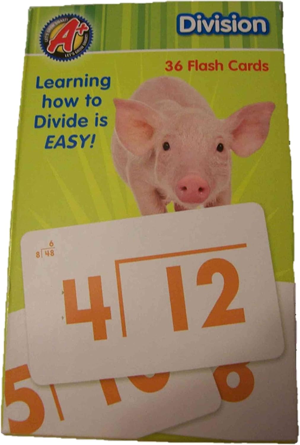 A+ Flash Cards Division (36 Cards; 2012) Toys & Games
