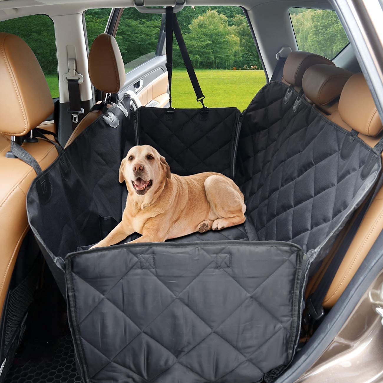 See full amazon price history chart for Poofys Pet Island Hammock-Waterproof Anti Scratch Quilted Padded Oxford Fabric Universal Removable Car Seat Cover with Side Zipper, Black Poofys Pet Island Hammock-Waterproof Anti Scratch Quilted Padded Oxford Fabric Universal Removable Car Seat Cover with Side Zipper, Black (B09SHT35LQ) Amazon Price History, Amazon Price Tracker