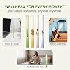 Herbal Diffuser Pen, Aromatherapy Inhaler Stick, Dual-Action Herbal Purifier Pens, Portable Vaporless Fum Inhaler for Cleanse,Breathing Aid & Oral Freshening, 4pcs/box (3box)