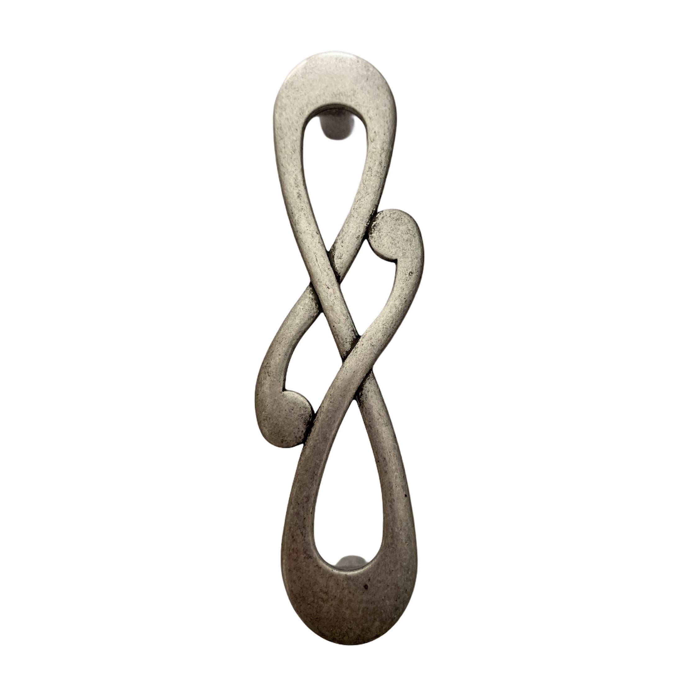 Generic Maniglie Per Mobili In Metallo – Colore Argento Opaco, Misura 96 Mm, Per Cassetti E Ante Di Armadi, Design Moderno - 3