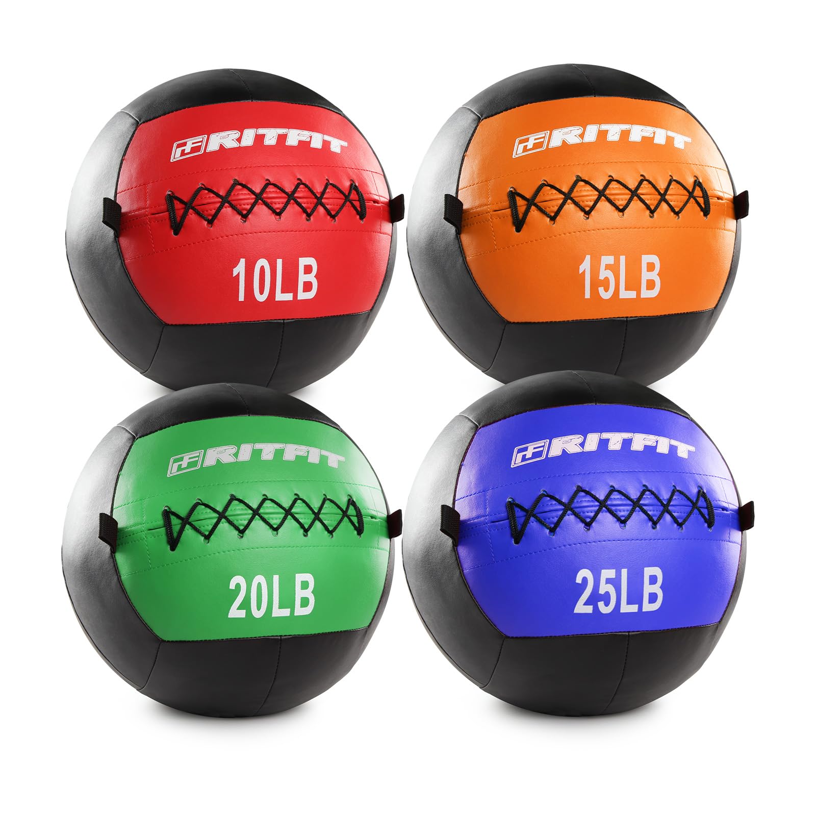 Amazon.com: RitFit Soft Medicine Ball/Wall Ball Set for Strength