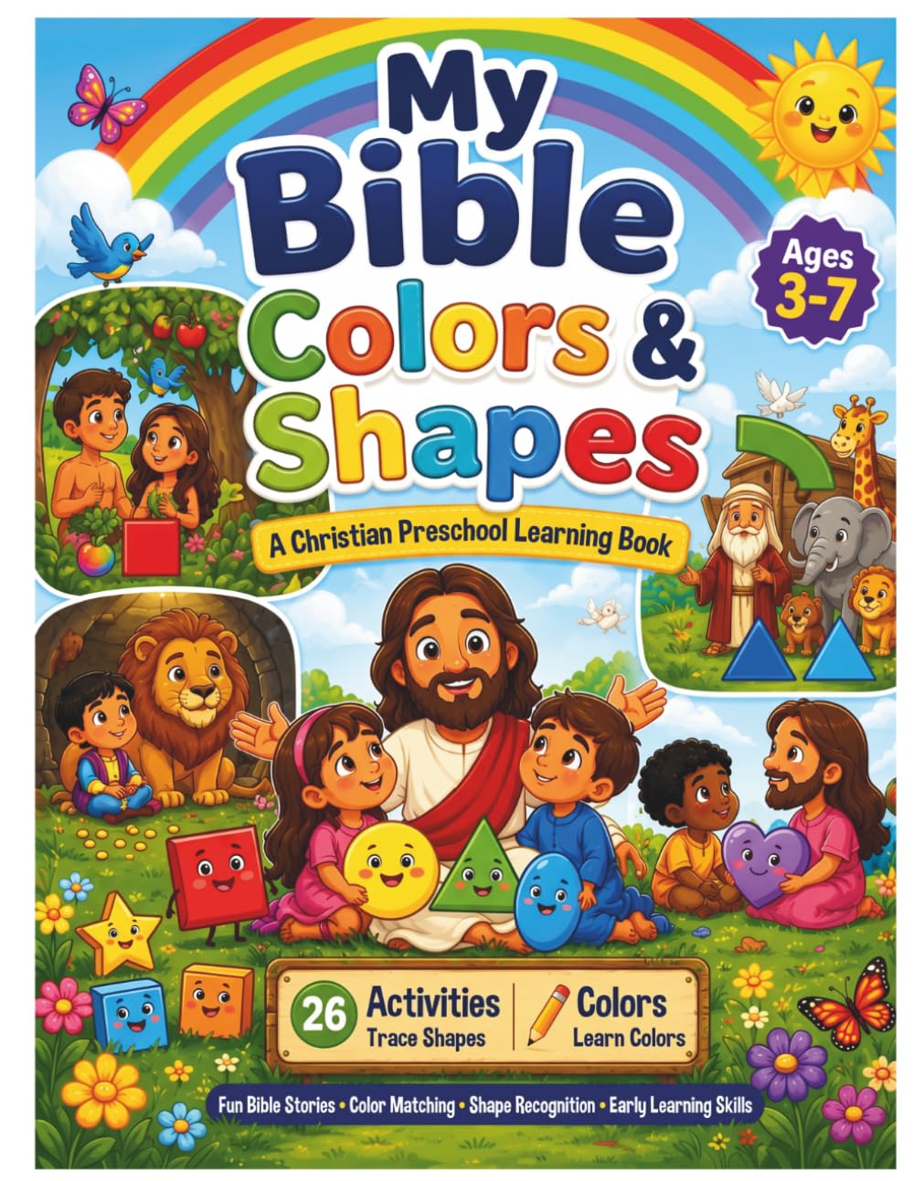 My Bible Colors & Shapes: Learn the Colors and Shapes Through God's Word (My Bible Learning Series)