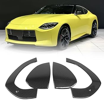 Amazon.co.jp: 車 4 個外装ドアハンドルカバーアウタードア